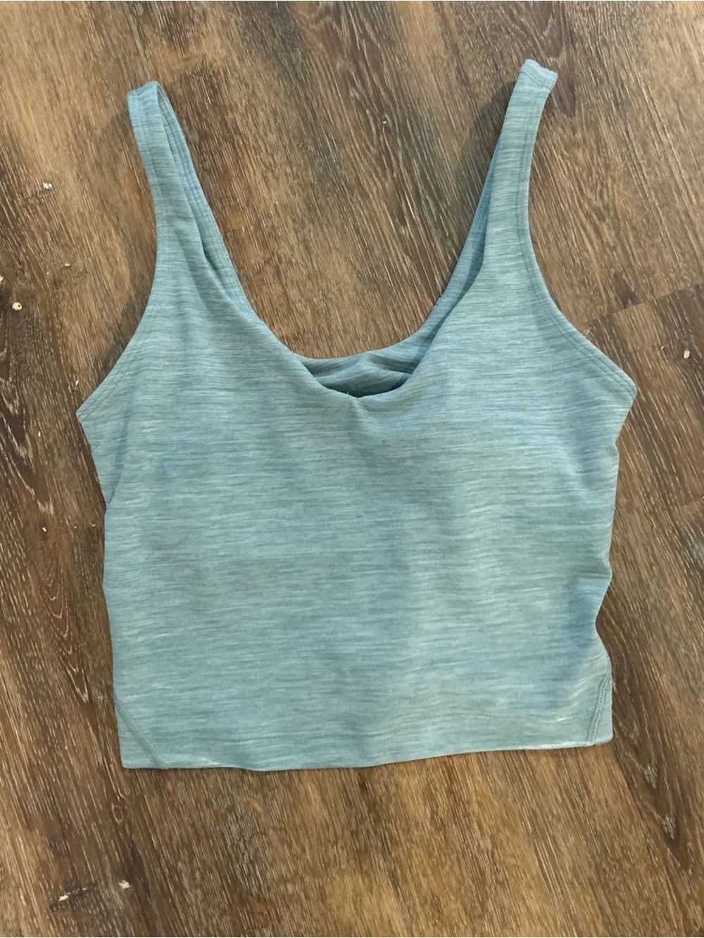 lululemon athletica Heathered Sage Green Tank Top
